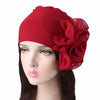 Bika Turban_Turbans_Head_covering_Modest_Floral_Headcovers_Red