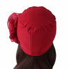 Bika Turban_Turbans_Head_covering_Modest_Floral_Headcovers_Red