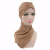 Headscarf, Head wrap, Head covering, Modest Chic, Hijab brown