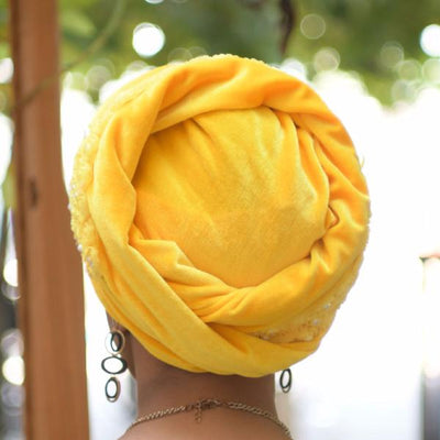 Headscarf, Head wrap, Head covering, Modest Chic, Yellow