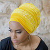Headscarf, Head wrap, Head covering, Modest Chic, Yellow