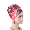 Gina Velvet Head Wrap_Headscarf_Headwear_Head covering_Headscarves_Floral_Red