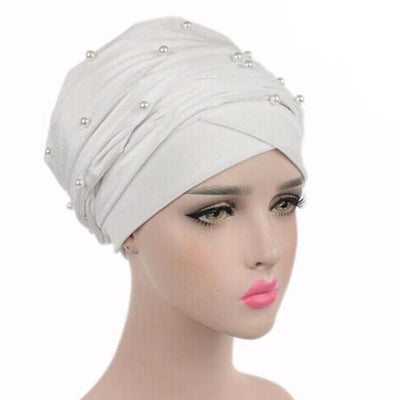 Headscarf, Head wrap, Head covering, Modest Chic, White