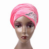 Hadeal Headscarf_Head wear_Head covering_Headscarves_Head wraps_Pink