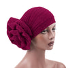 Jewel Shimmer Turban_Head covering_Head wrap_Flower_Shiny_Headcovers_Fancy_Rose