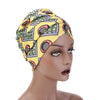 Kim Cotton Head Wrap_Headwear_Head_covering_Headscarves_Basic_chemo_Hat_Pre_Tied_Multi_Color_Summer_Geometric_Yellow-2