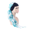Kimberly Head Wrap_Headscarf_Headwear_Head covering_Headscarves_Islamic Headscarf_Cancer Hat_Chemo Hat_Blue