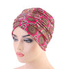 Riff Cotton Headwrap Buy Online African Headscarf Muslim Hijab Turban For Work Basic Hair Accessories Cancer Hat Cap For Sabbath Nigerian Style Headcovering-Fuchsia