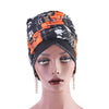 Riff Cotton Headwrap Buy Online African Headscarf Muslim Hijab Turban For Work Basic Hair Accessories Cancer Hat Cap For Sabbath Nigerian Style Headcovering-Orange-2