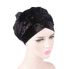 Sophie Luxury Head Wrap_Headscarf_Headwear_Head covering_Headscarves_Black