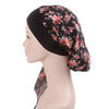 Taylor Cotton Bandanna_Turban_Head wrap_Cancer hat_Chemo hat_Beanie_hat_Floral_Multi-3
