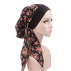 Taylor Cotton Bandanna_Turban_Head wrap_Cancer hat_Chemo hat_Beanie_hat_Floral_Multi