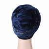 Teena Luxury Head Wrap_Headscarf_Head wear_Head covering_Headscarves_Head wraps_Blue