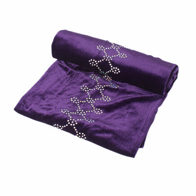 Teena Luxury Head Wrap_Headscarf_Headwear_Head covering_Headscarves_Head wraps_Purple