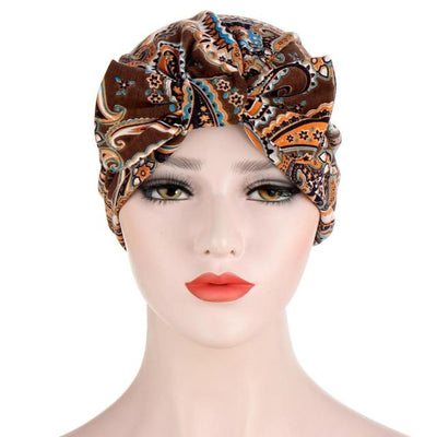 Betty Bow Cotton Turban