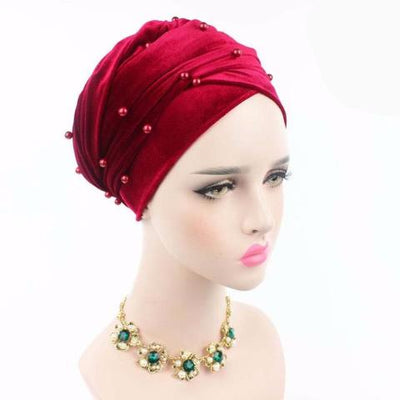 Headscarf, Head wrap, Head covering, Modest Chic, Red