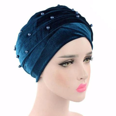 Headscarf, Head wrap, Head covering, Modest Chic, Blue