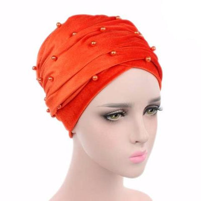 Headscarf, Head wrap, Head covering, Modest Chic, Orange